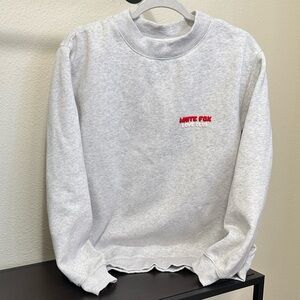 White Fox Boutique logo crewneck